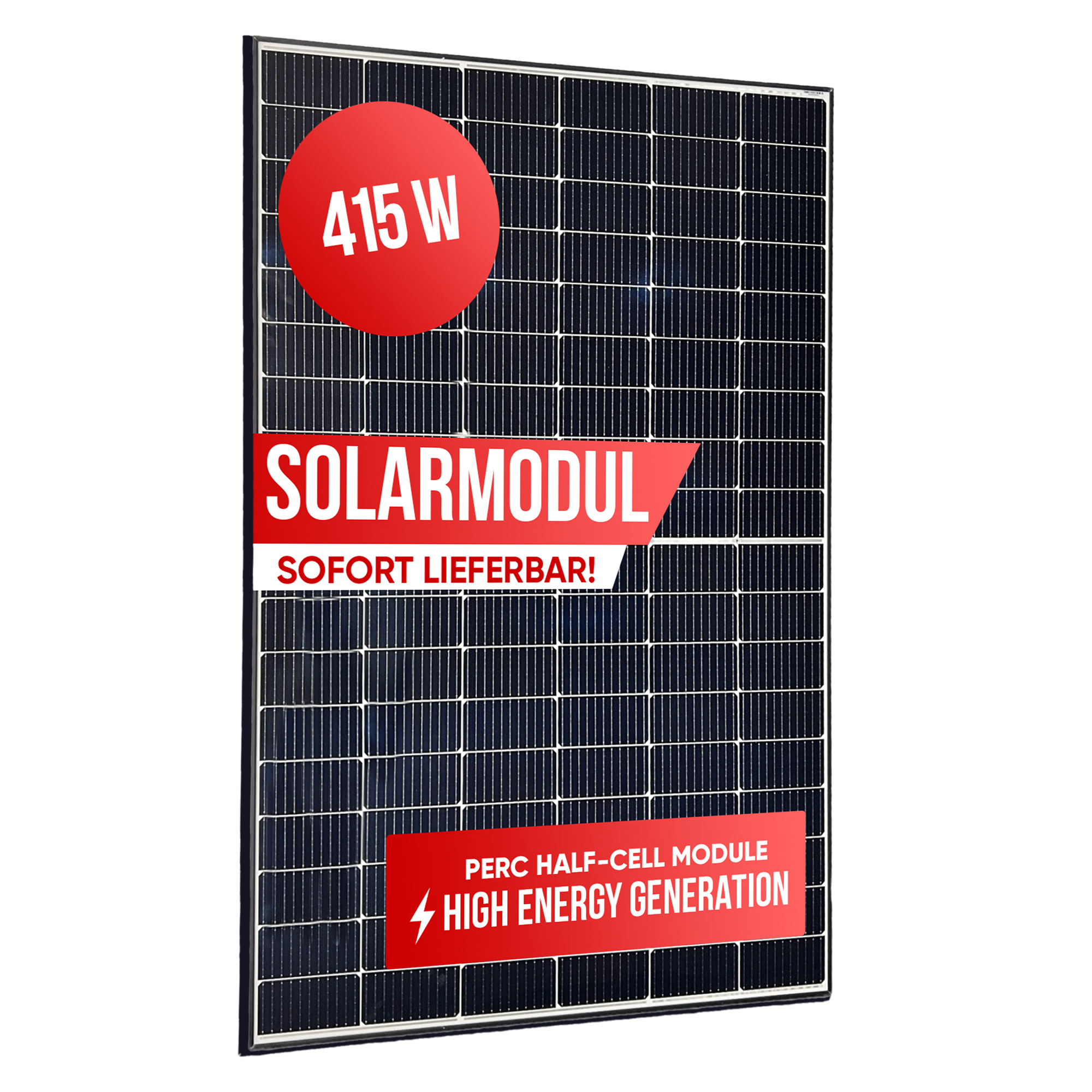 1 Palette 37 Stck.  Solar Module 415 W black Frame 172,6 x 113,4 x 3 cm