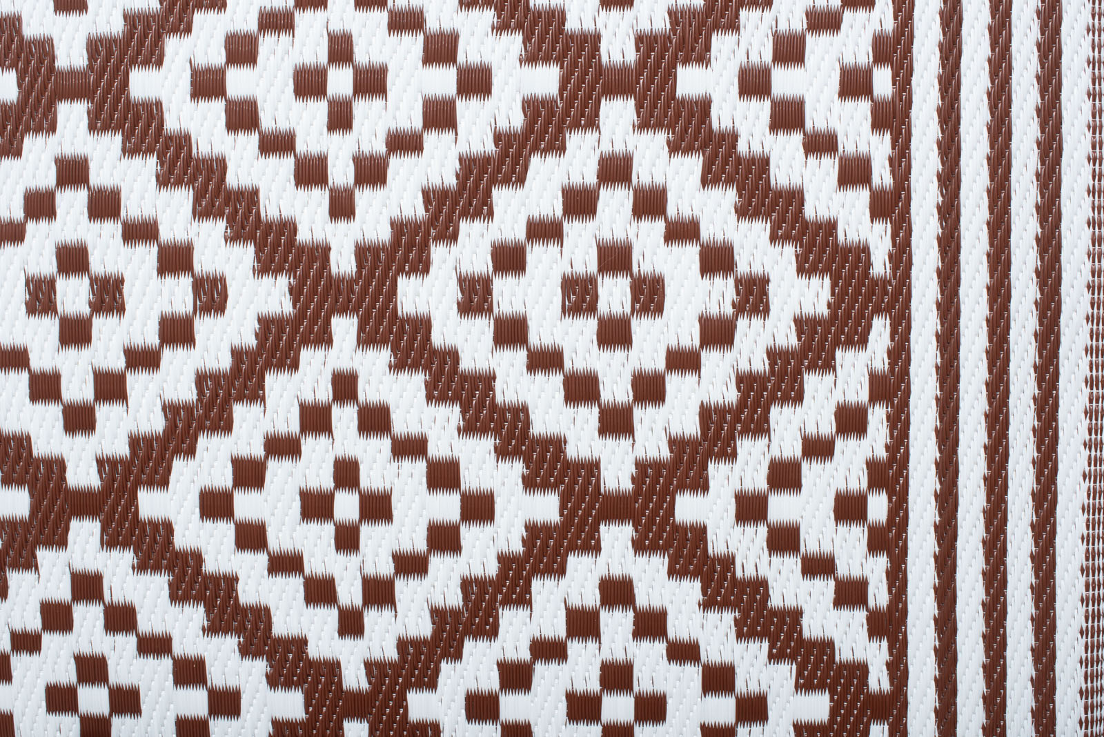 Outdoor Gartenteppich Kunststoffteppich Austin braun 150x240cm Terrasse Balkon Teppich