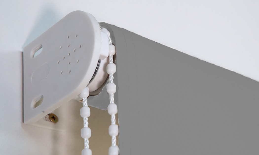 Sichtschutzrollo Vertikalmarkise Sonnenschutz Sichtschutz blickdicht Rollo 1.2x2.3m hellgrau Garten