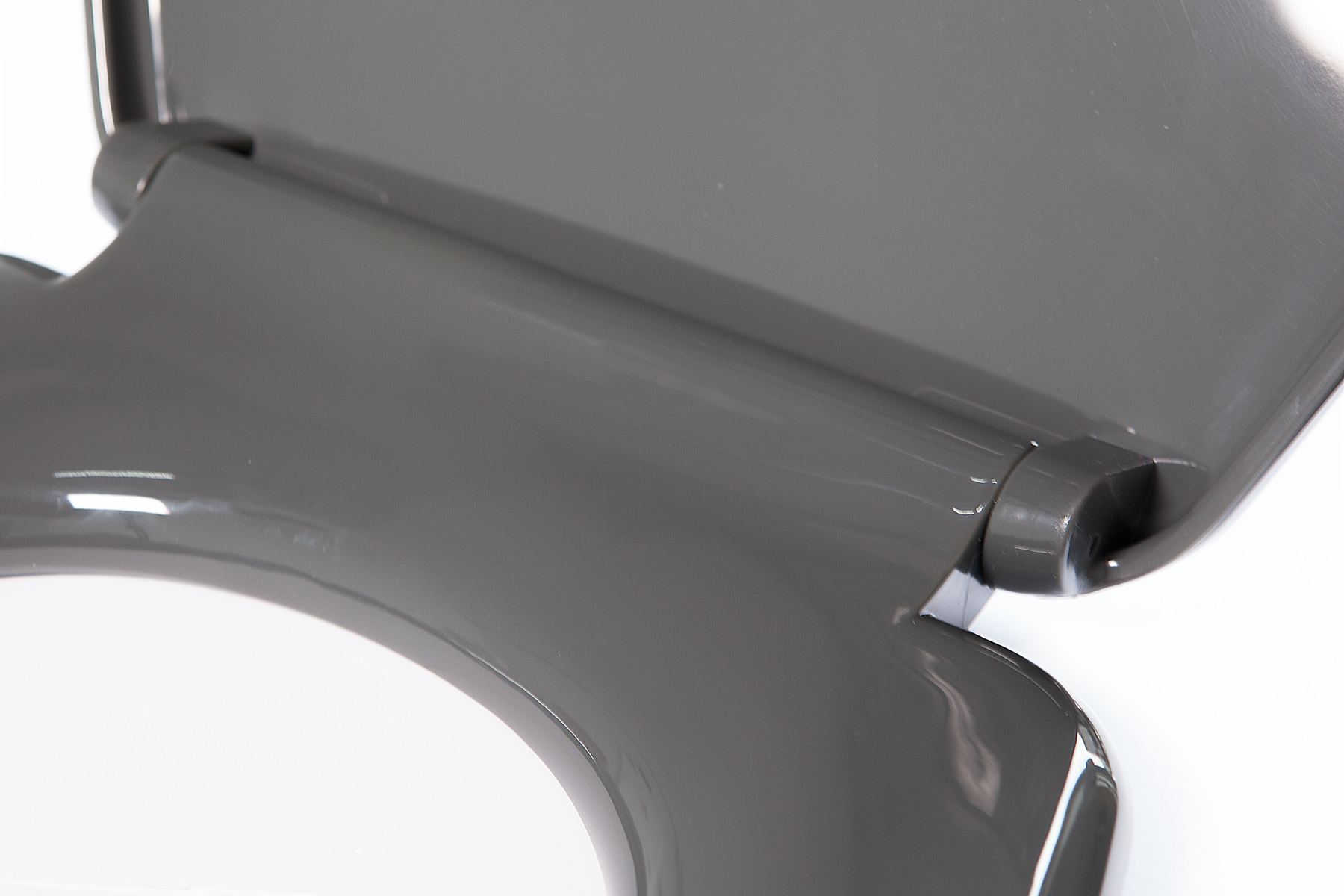 WC Sitz Deckel Toilettensitz Softclose anthrazit Bad Click Toilettendecke
