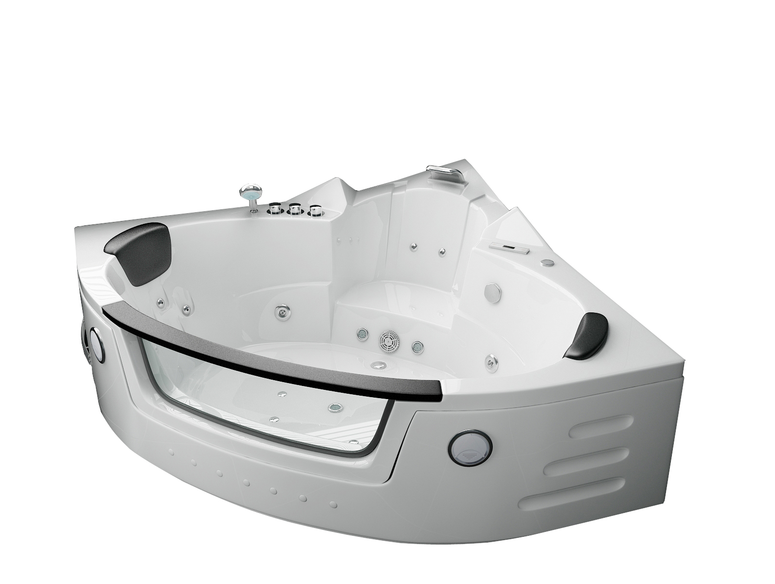 Whirlpool VILLA CARLOTTA 1.4 m weiss 2-Personen Indoor Spa