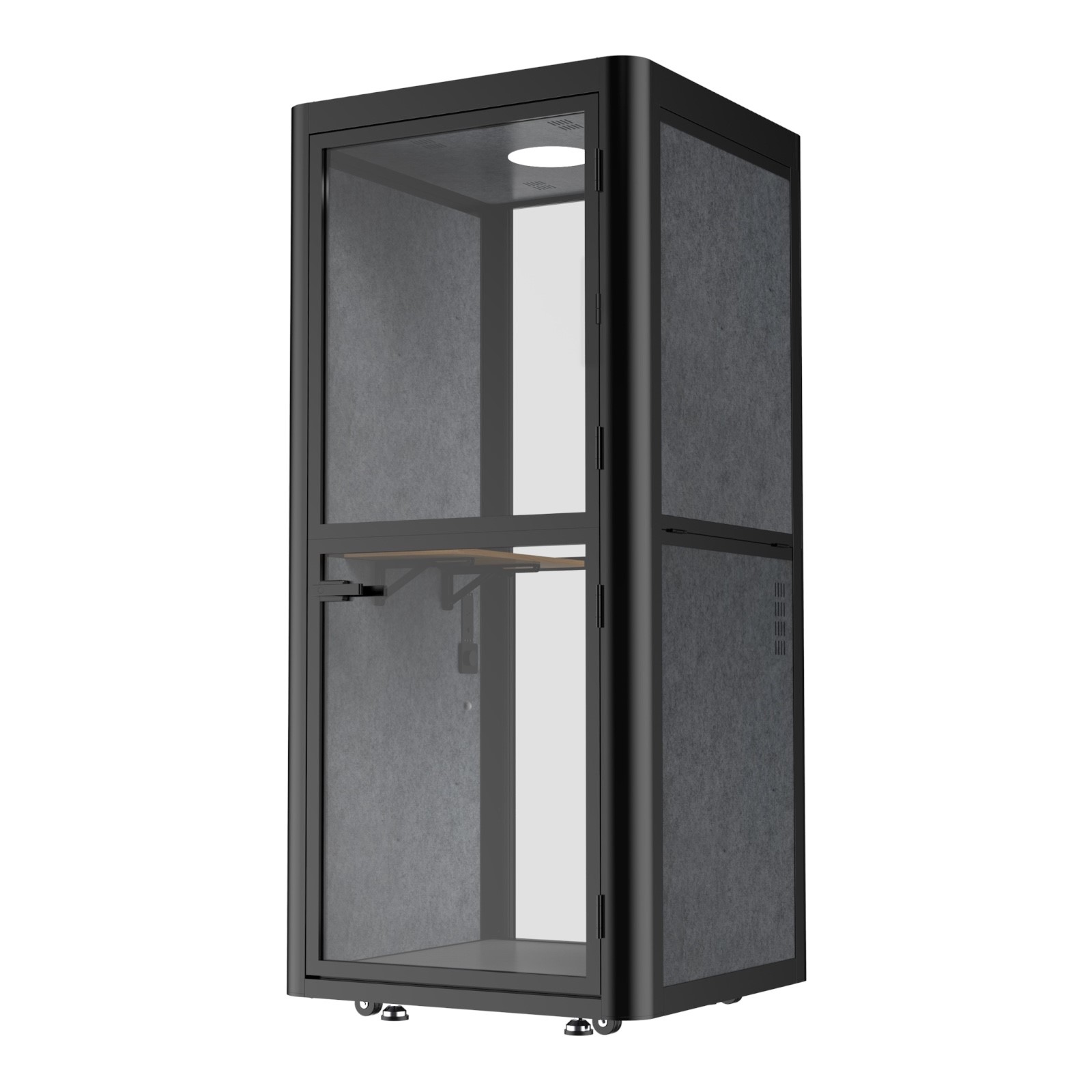 Jet-Line Telefonbox Akustik Kabine Schallschutz 1020x1020x2260 mm Meeting Box