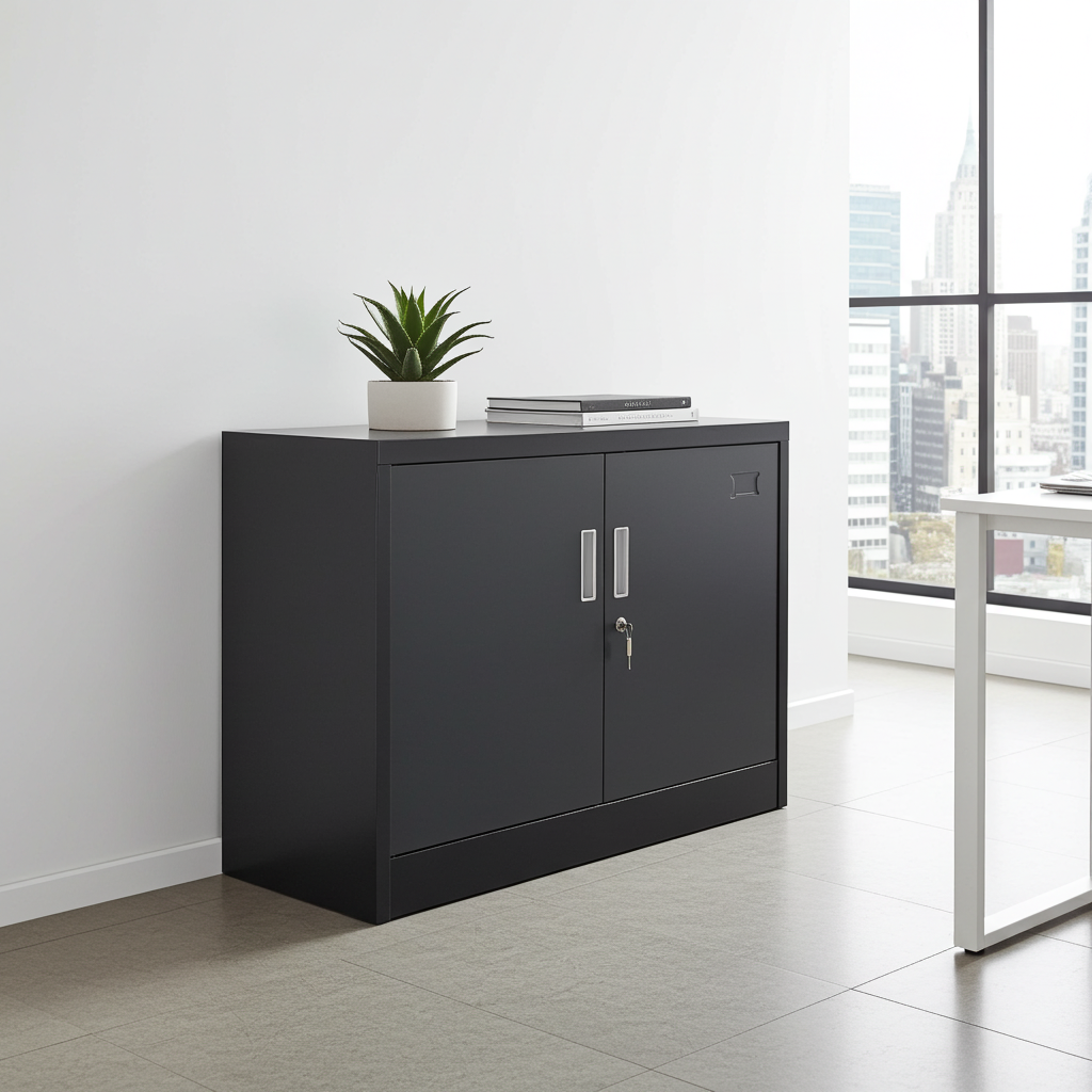 Aktenschrank SARATOW dunkelgrau