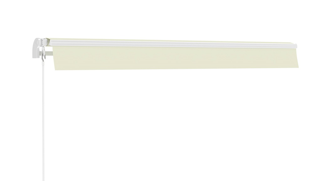 Markise Gelenkarmmarkise 5x3m Sunconnect beige UV-Schutz Wasserbeständig Terrasse Balkon Gartenmöbel