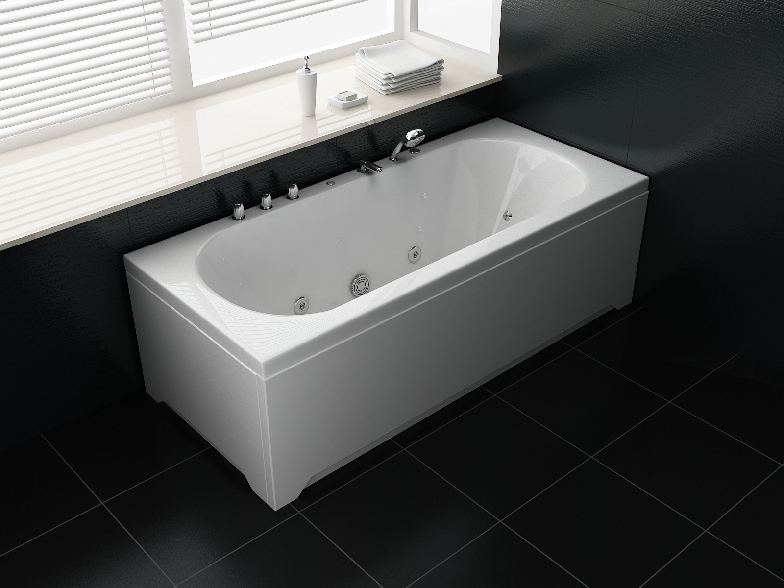 Whirlpool VILLA GABRIELA 170 x 75 cm