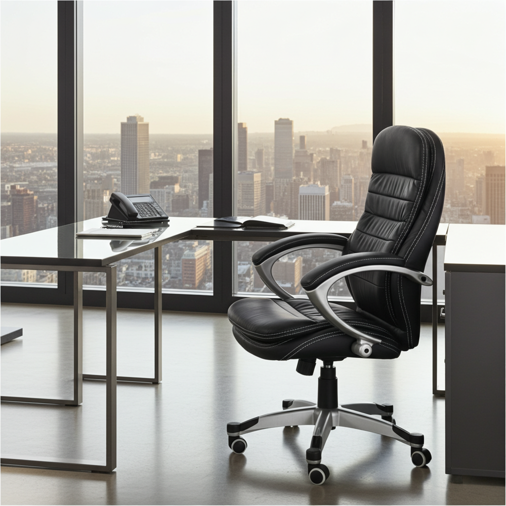 Bürostuhl ROM schwarz 